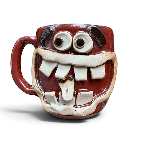 Nelson Studio Rust Toothy Mug DP6537